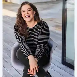 NKD Damen-Pullover mit U-Boot-Ausschnitt, große Größen Angebot