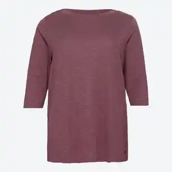 NKD Damen-Langarmshirt mit U-Boot-Ausschnitt, große Größen Angebot