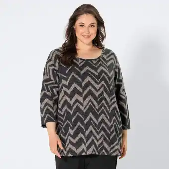 NKD Damen-Sweatshirt mit 3/4 Arm, große Größen Angebot