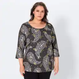 NKD Damen-Langarmshirt mit 3/4 Arm, große Größen Angebot