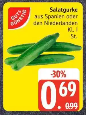 Edeka Salatgurke Angebot