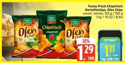 Edeka Funny Frisch Chipsfrisch Kartoffelchips, Ofen Chips Angebot