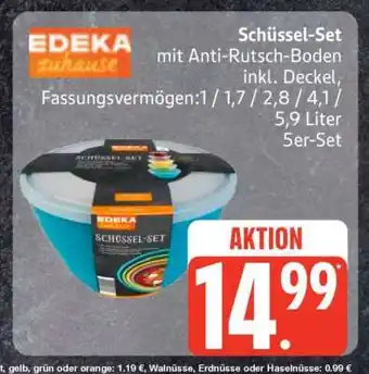 Edeka Schüssel-Set Angebot