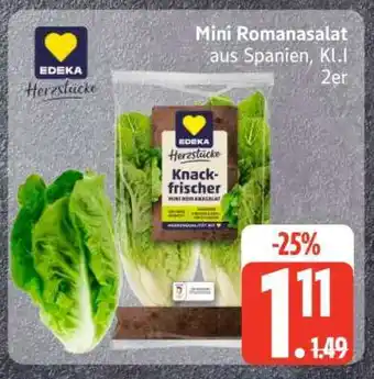 Edeka Mini-Romanasalat Angebot