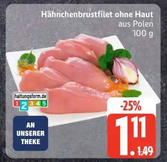 Edeka Hähnchenbrustfilet ohne Haut Angebot