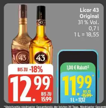 Edeka Licor 43 Original Angebot