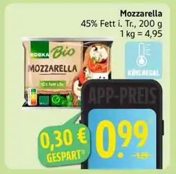 Edeka Mozzarella Angebot