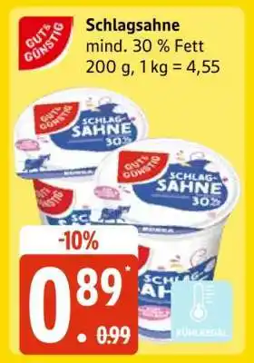 Edeka Schlagsahne Angebot
