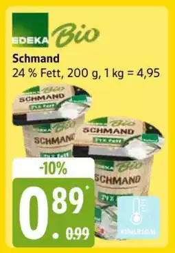Edeka EDEKA Bio Schmand Angebot