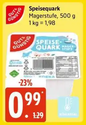 Edeka Speisequark Magerstufe Angebot