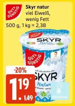 Edeka Skyr natur Angebot