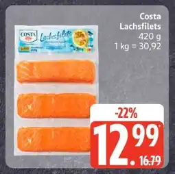 Edeka Costa Lachsfilets Angebot