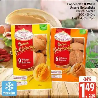 Edeka COPPENRATH & WIESE Unsere Goldstücke Angebot
