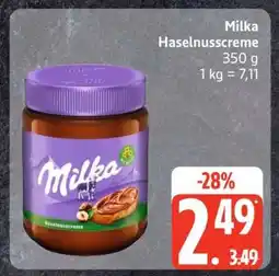 Edeka MILKA Haselnusscreme Angebot