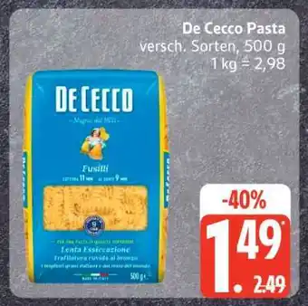 Edeka De Cecco Pasta Angebot