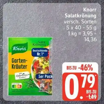Edeka Knorr Salatkrönung Angebot