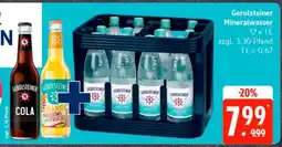 Edeka Gerolsteiner Mineralwasser Angebot