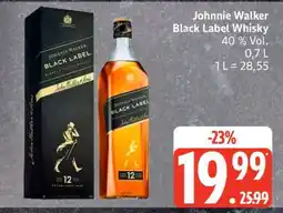 Edeka JOHNNIE WALKER Black Label Whisky Angebot