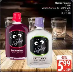 Edeka KLEINER FEIGLING Likör Angebot