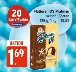 Edeka Halloren O's Pralinen Angebot