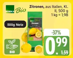 Edeka EDEKA Bio Zitronen Angebot