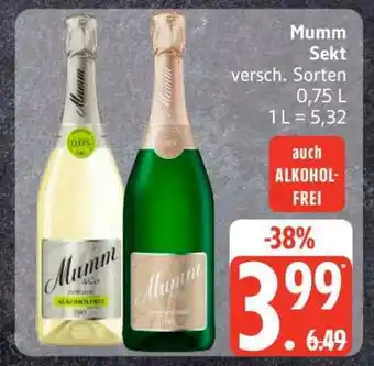 Edeka Mumm Sekt Angebot