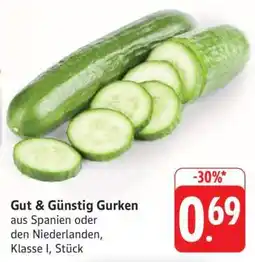 Edeka Gut & Günstig Gurken Angebot