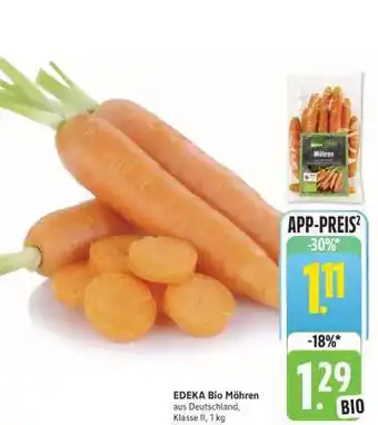 Edeka EDEKA Bio Möhren Angebot
