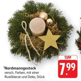 Edeka Nordmann gesteck Angebot