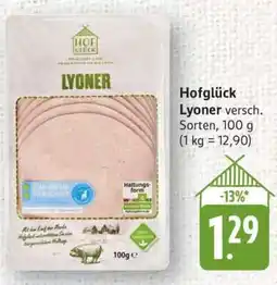 Edeka Hofglück Lyoner Angebot