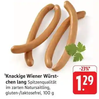 Edeka Knackige Wiener Würstchen lang Angebot