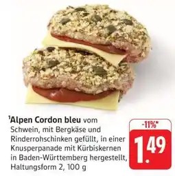 Edeka Alpen Cordon Bleu Angebot