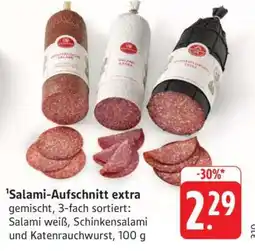 Edeka Salami-Aufschnitt extra Angebot