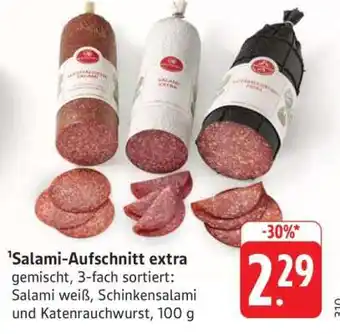 Edeka Salami-Aufschnitt extra Angebot