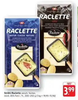 Edeka Strähl Raclette Angebot