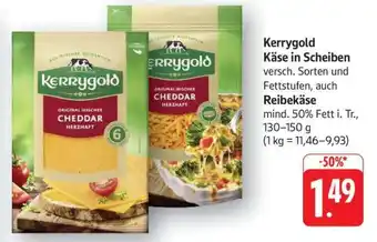 Edeka Kerrygold Käse in Scheiben Angebot
