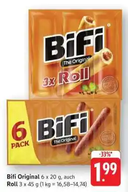 Edeka Bifi Original Angebot
