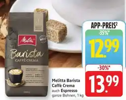 Edeka Melitta Barista Caffè Crema Angebot