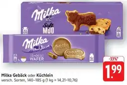 Edeka Milka Gebäck oder Küchlein Angebot
