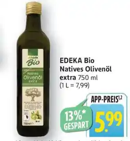 Edeka EDEKA Bio Natives Olivenöl extra Angebot