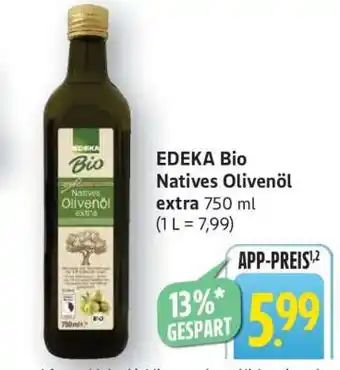 Edeka EDEKA Bio Natives Olivenöl extra Angebot