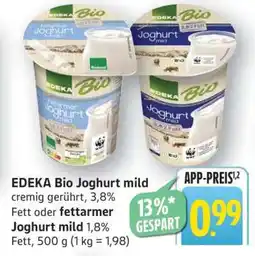 Edeka EDEKA Bio Joghurt mild Angebot