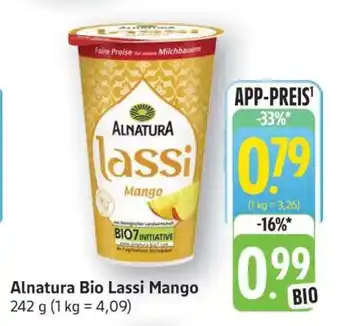 Edeka Alnatura Bio Lassi Mango Angebot