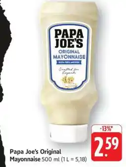 Edeka Papa Joe’s Original Mayonnaise Angebot