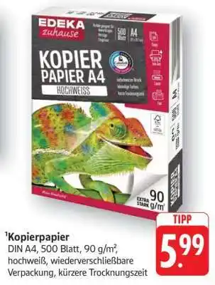 Edeka Kopierpapier Angebot
