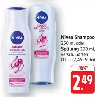 Edeka Nivea Shampoo Angebot
