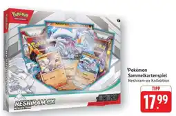 Edeka Pokémon Sammelkartenspiel Reshiram-ex Kollektion Angebot