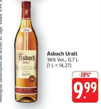 Edeka Asbach Uralt Angebot