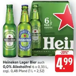 Edeka Heineken Lager Bier Angebot
