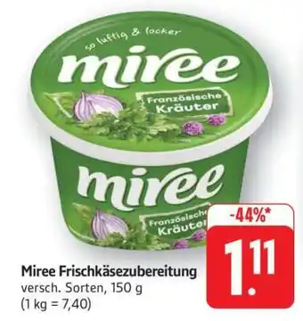 Edeka MIRÉE Frischkäsezubereitung Angebot